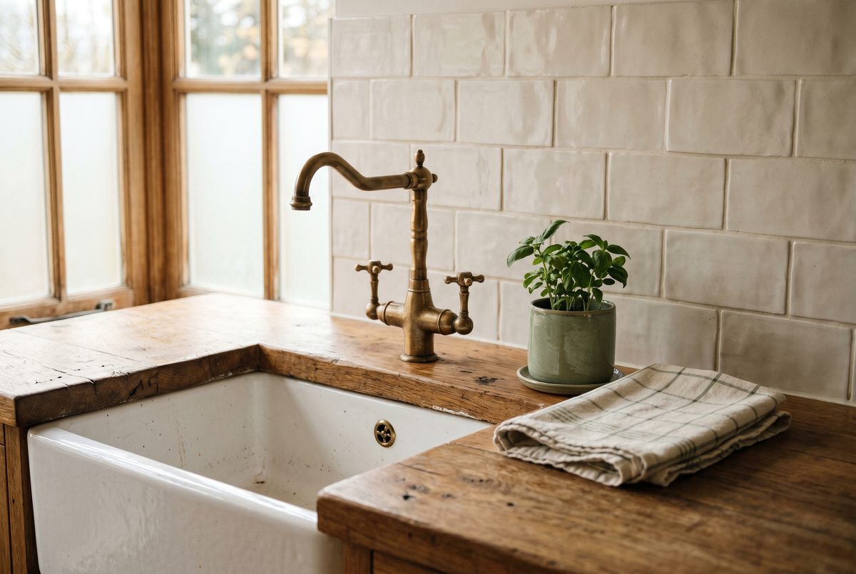 A couple doing sums on a mortgage early repayment charge at their kitchen island
